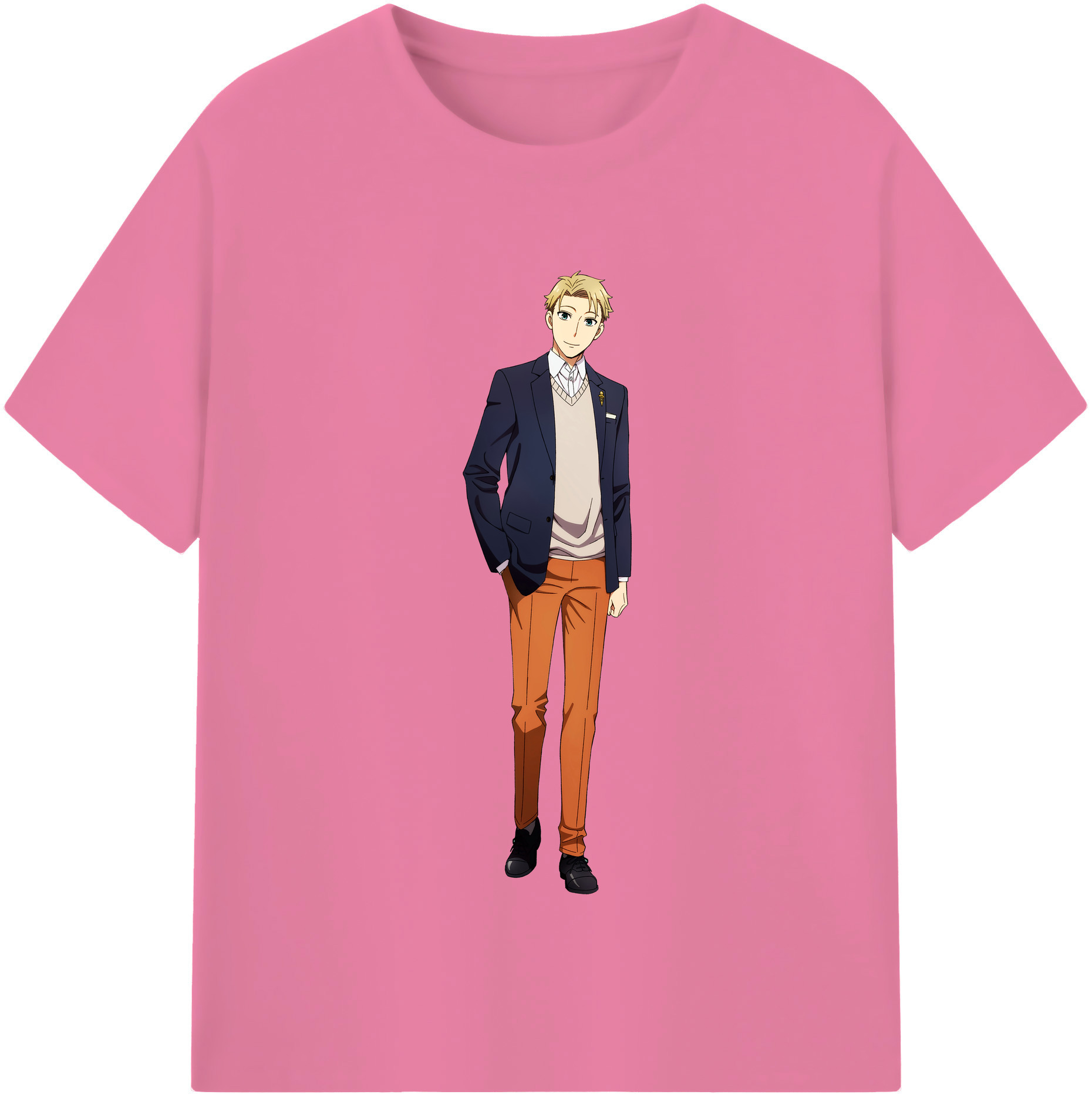 （画像用） SPY×FAMILY间谍家家酒 綿100％半袖Tシャツ（フロントプリント）